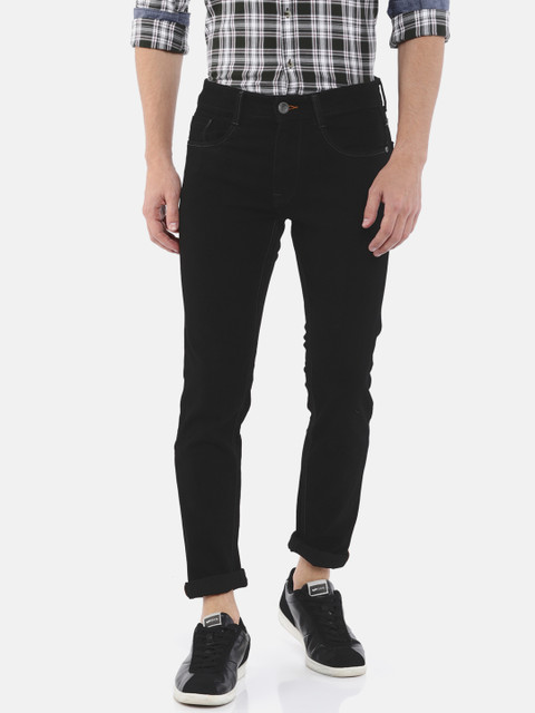 

Scullers Sport Men Black Slim Fit Mid-Rise Clean Look Stretchable Jeans