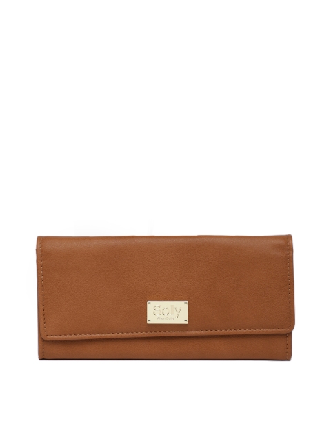 

Allen Solly Women Brown Solid Two Fold Wallet