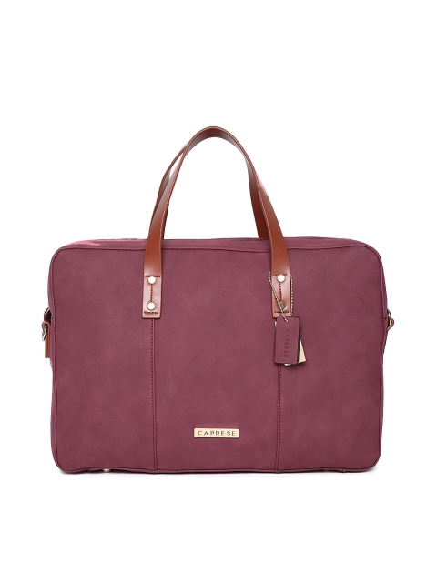 

Caprese Purple Solid Handheld Bag