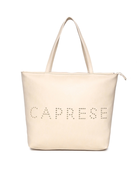 

Caprese Beige Solid Shoulder Bag