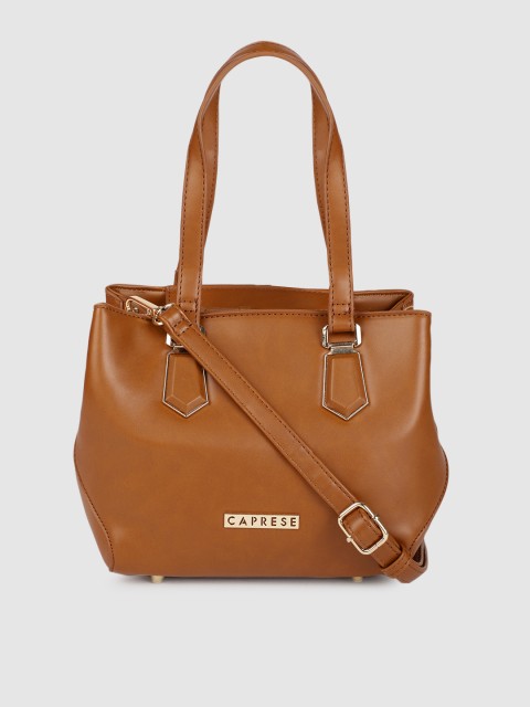 

Caprese Brown Solid Shoulder Bag