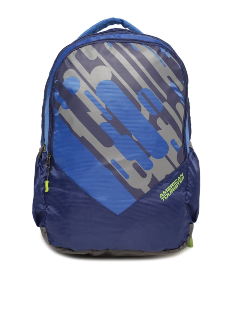 

AMERICAN TOURISTER Unisex Blue Graphic Backpack