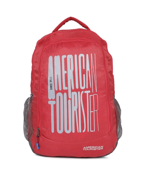 

AMERICAN TOURISTER Unisex Red Solid Backpack