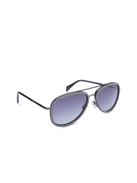 

DIESEL Men Aviator Sunglasses DL0167 58 20B, Grey