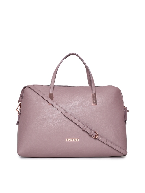 

Caprese Purple Solid Handheld Bag