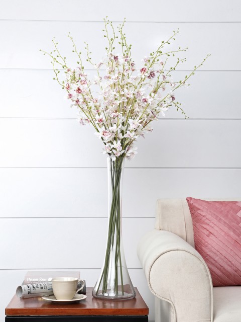 

Pure Home & Living Set of 2 Cream Orchid Floral Stems