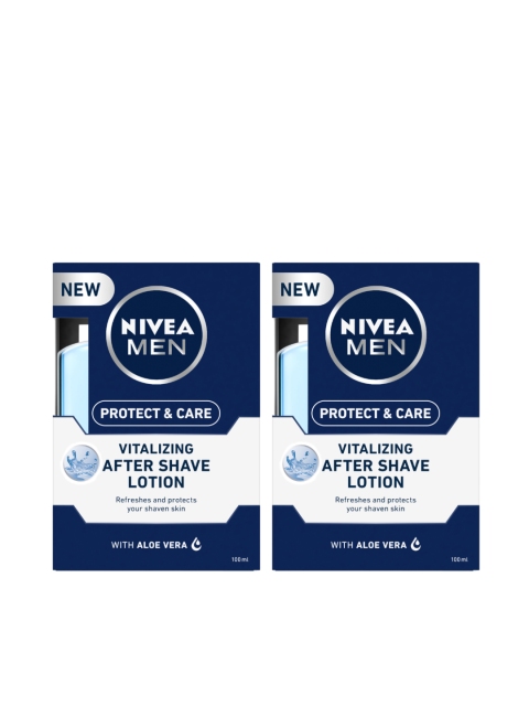 

Nivea Set of 2 Vitalizing After Shave Lotion, Blue