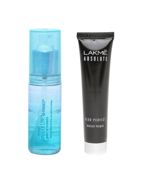 

Lakme Absolute Set of Make-Up Remover & Primer, Black