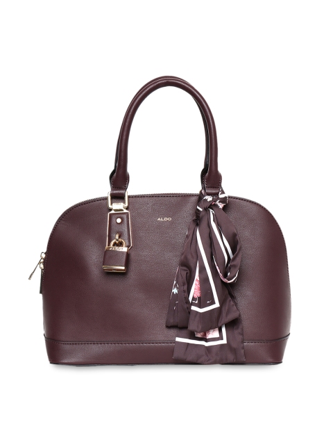 

ALDO Women Brown Solid Handheld Bag