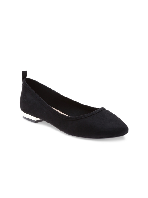 

ALDO Women Black Solid Synthetic Ballerinas