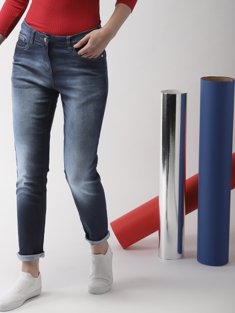 

Harvard Women Blue Slim Fit Mid-Rise Jeans