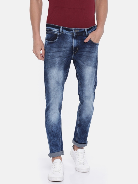 

Harvard Men Blue Skinny Fit Mid-Rise Clean Look Stretchable Jeans