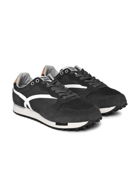 

GAS Men Black Solid SAGAN NYX Sneakers