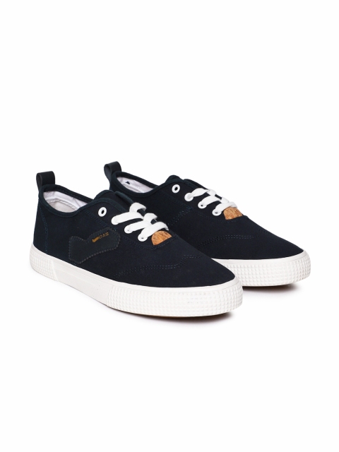 

GAS Men Navy Blue David CVS Sneakers