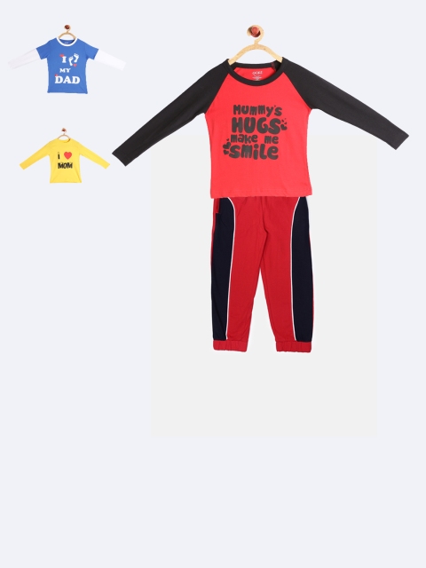 

GKIDZ Boys Pack of 3 Clothing Set, Yellow