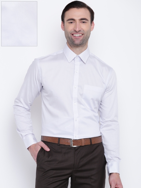 

Park Avenue Men Grey Slim Fit Solid Formal Shirt