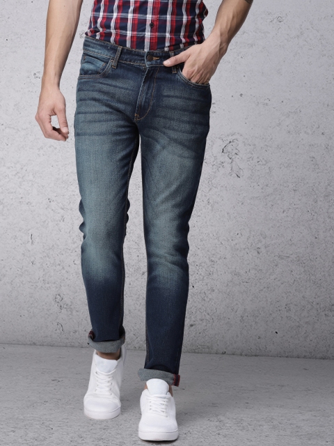 

Ecko Unltd Men Blue Slim Fit Mid-Rise Clean Look Stretchable Jeans