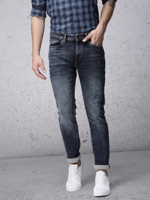 

Ecko Unltd Men Blue Slim Fit Mid-Rise Clean Look Stretchable Jeans