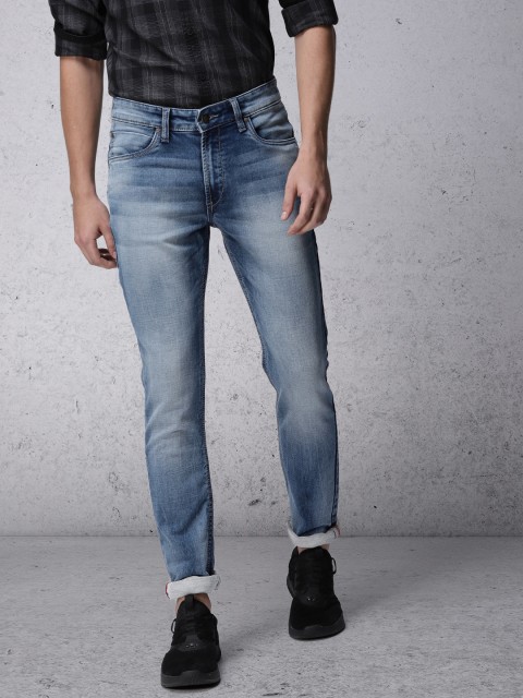 

Ecko Unltd Men Blue Slim Fit Mid-Rise Clean Look Stretchable Jeans