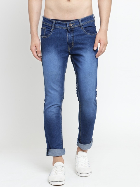 

JAINISH Men Blue Slim Jean Fit Low-Rise Clean Look Stretchable Jeans