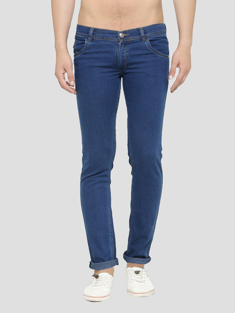 

JAINISH Men Blue Slim Fit Low-Rise Clean Look Jeans