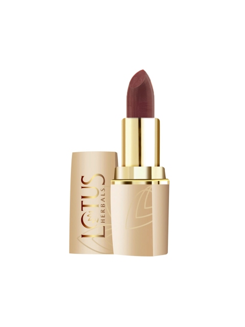 

Lotus Herbals Sustainable Women Brown Pure Colours Rose Wood Lipstick 641 4.2 g
