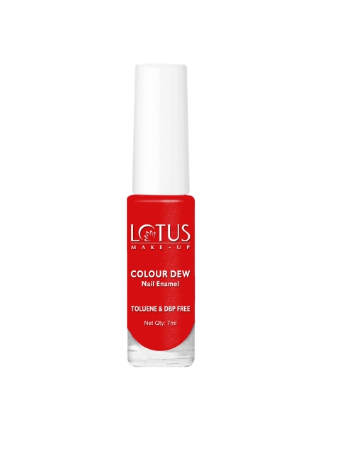

Lotus Herbals Sustainable Make-Up Colour Dew Nail Enamel - Crimson Red 912 7ml