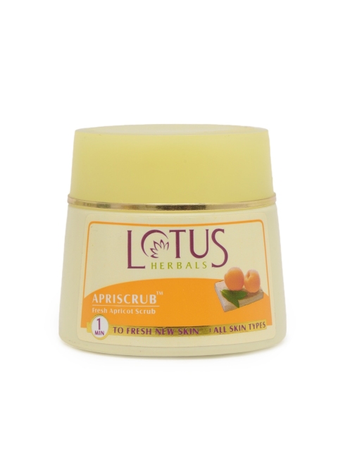 

Lotus Herbals Sustainable Apriscrub 300 g, Cream