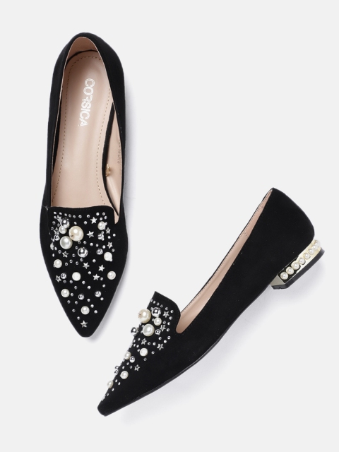 

CORSICA Women Black Solid Flats