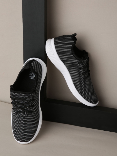 

Crew STREET Men Black Sneakers