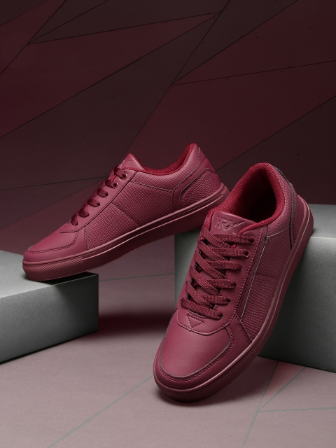 

HRX by Hrithik Roshan Men Maroon Fly Sneakers