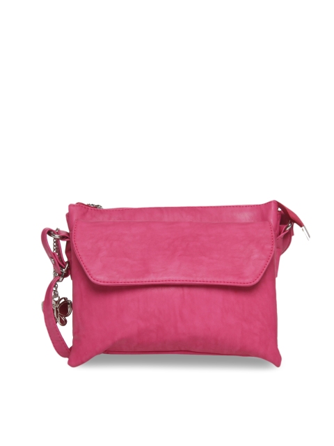 

Butterflies Women Pink Solid Sling Bag