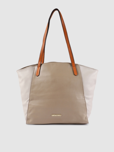 

Caprese Grey Solid Shoulder Bag