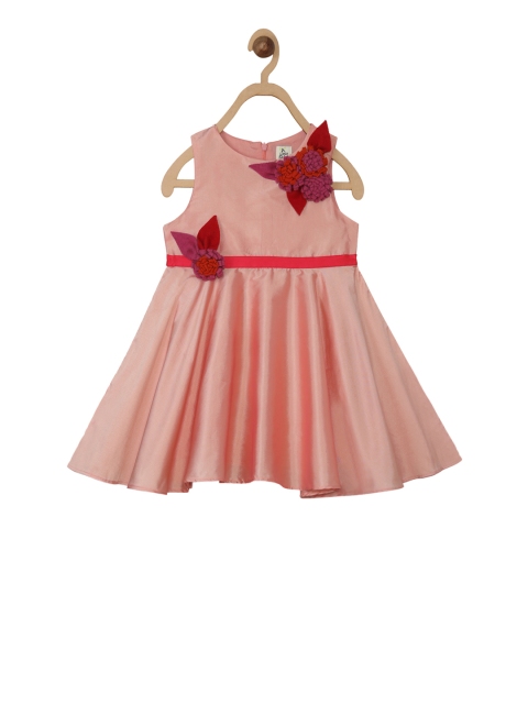 

A Little Fable Girls Pink Grape Cherry Dress