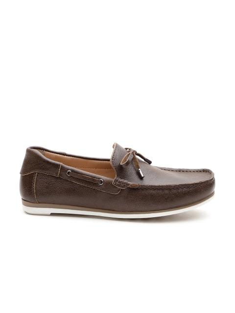 

Carlton London Men Brown Boat Shoes