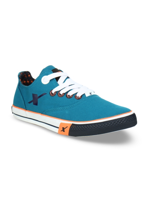 

Sparx Men Teal Blue Sneakers