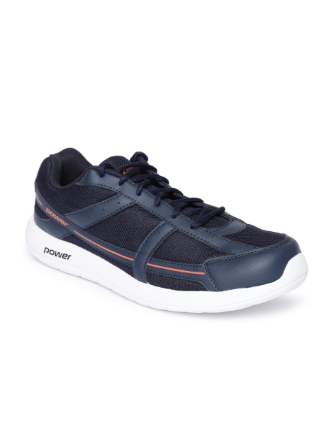 

Power Men Navy Jax Training Shoes, Navy blue