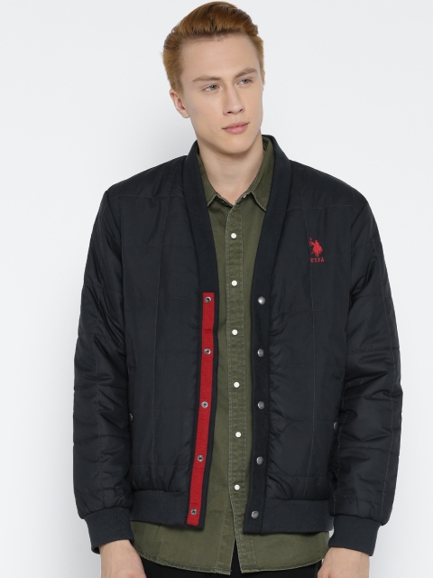 

U.S. Polo Assn. Men Navy Padded Jacket, Navy blue