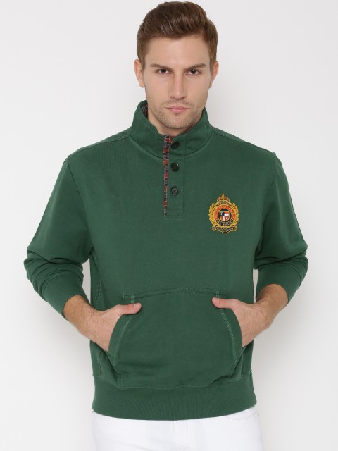 

U.S. Polo Assn. Men Green Sweatshirt