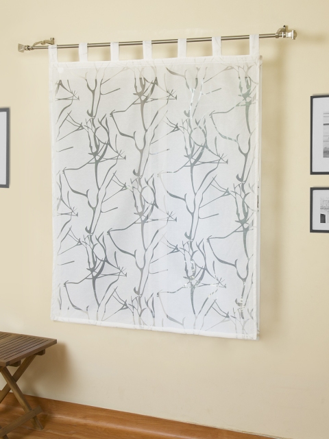 

ROSARA HOME White Sheer Blinds Curtain