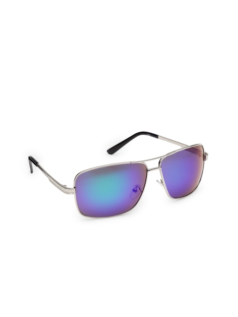 

Get Glamr Unisex Rectangle Sunglasses SG-UN-6955, Blue