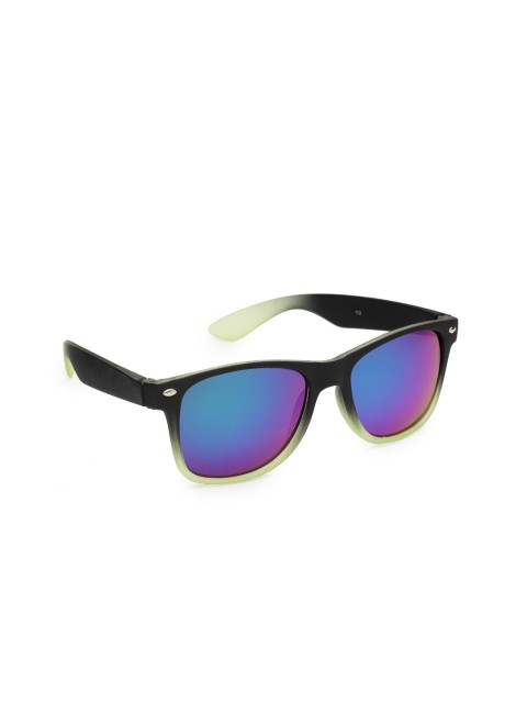 

Get Glamr Unisex Wayfarer Sunglasses SG-UN-112-50-GREENMULTI, Green