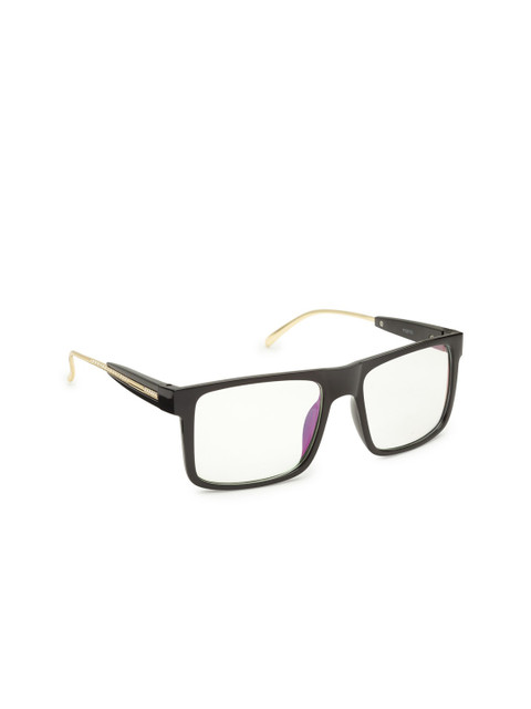 

Get Glamr Unisex Rectangle Sunglasses, Transparent