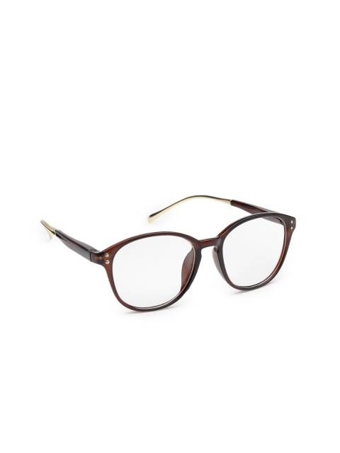 

Get Glamr Women Oval Sunglasses SG-LT-EG-18049-90-BROWN