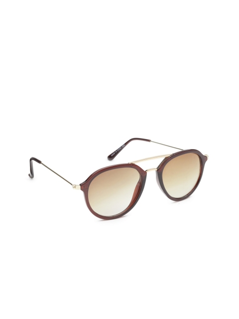 

Get Glamr Unisex Round Sunglasses SG-UN-MT-4253, Brown
