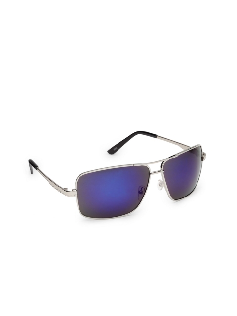 

Get Glamr Unisex Rectangle Sunglasses SG-UN-6955, Navy blue