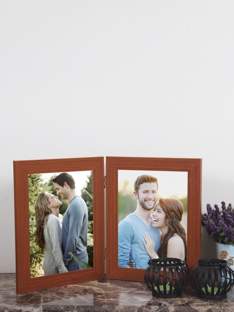 

Art Street Set Of 2 Brown Textured Photo Frames