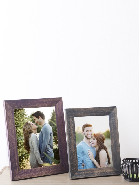 

Art Street Set Of 2 Brown Distress Photo Frames
