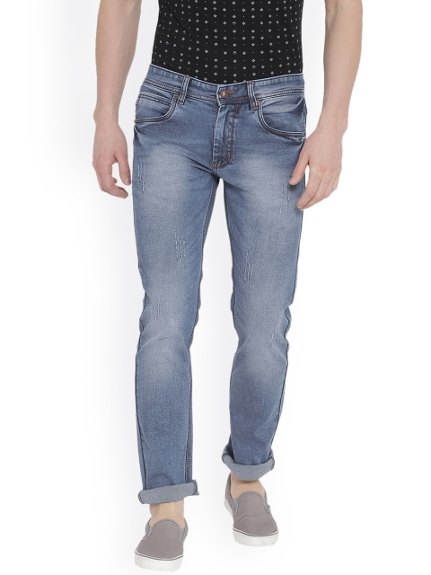 

Duke Men Blue Slim Fit Mid-Rise Clean Look Stretchable Jeans