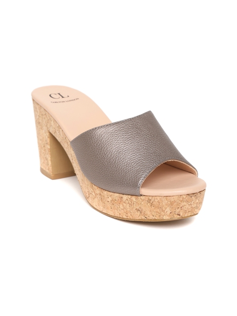 

Carlton London Women Grey Solid Platforms